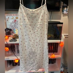 H&M White Floral Dress